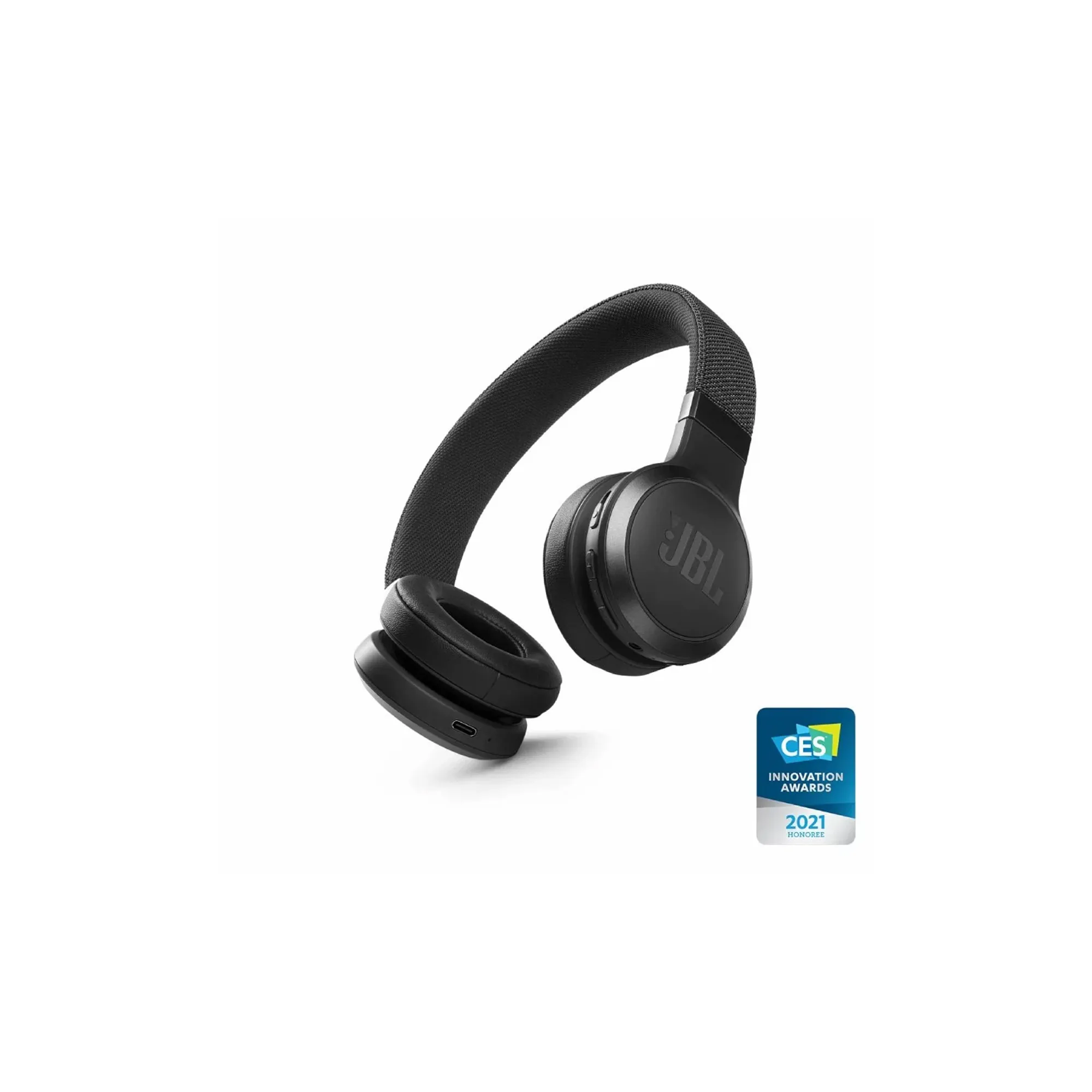 JBL Live 460Nc On-Ear Bluetooth Headphones Black