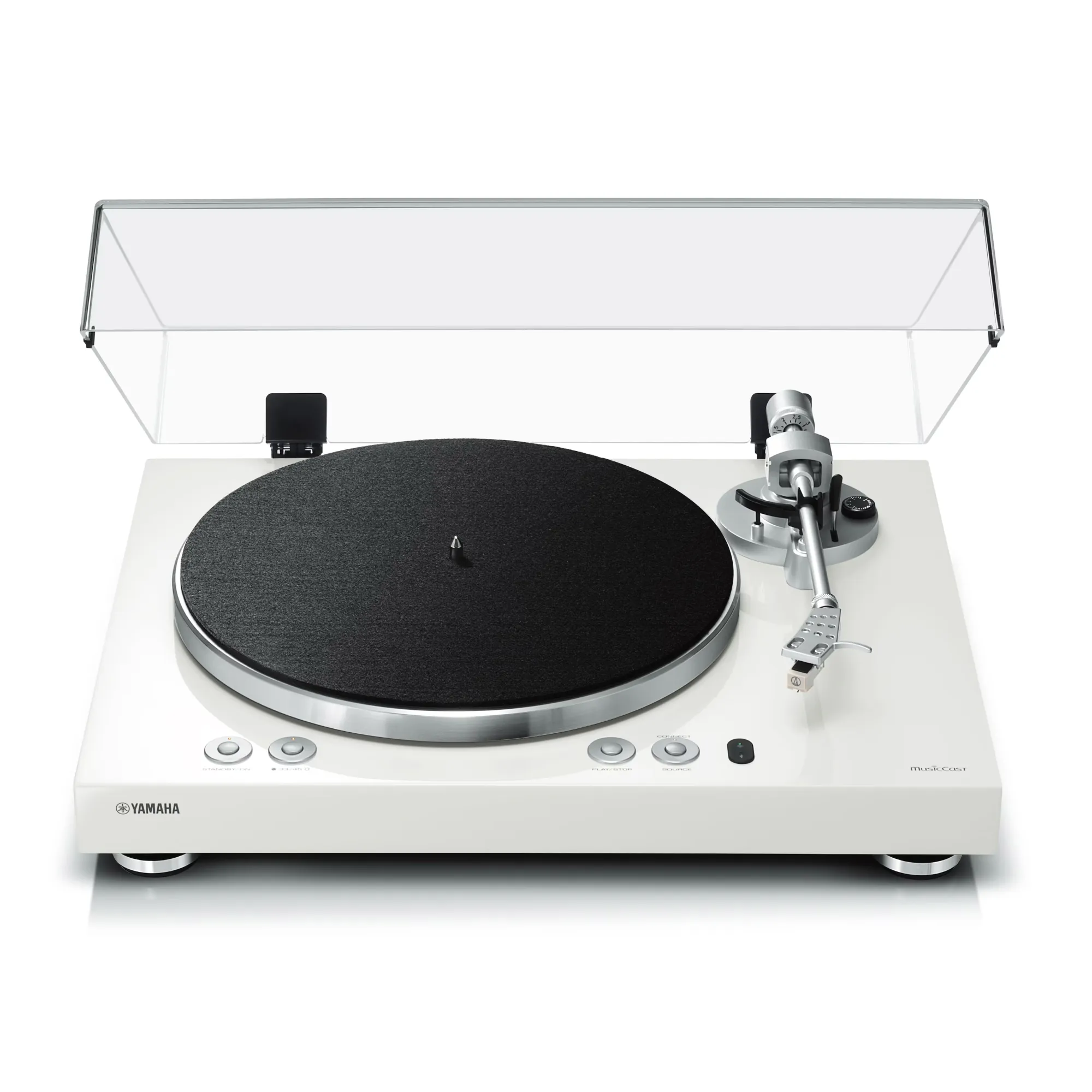 YAMAHA TT-N503 WH VINYL500 Belt Drive Τurntable