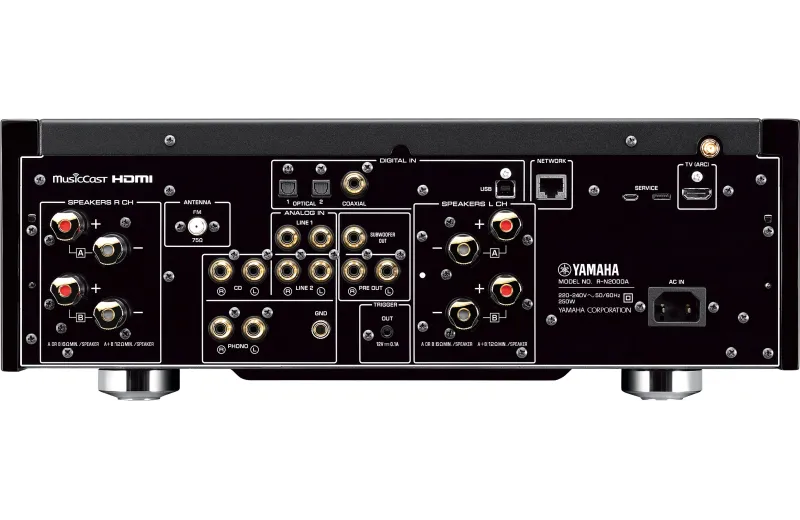 YAMAHA R-N2000A B/PB High End Ραδιοενισχυτής MusicCast σε χρώμα Black/ Piano Black (EISA2023)