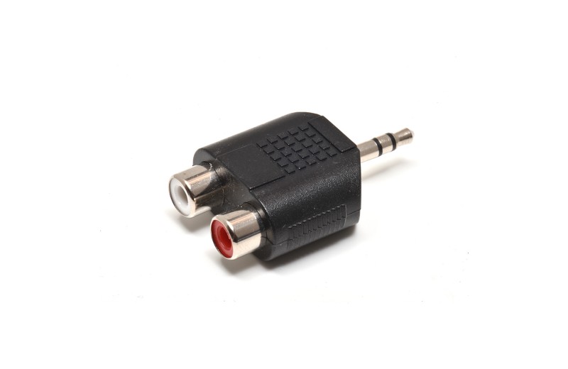 Onsei ONY-2112 Αντάπτορας 2xRCA Θηλυκό - 3,5mm Mini Jack Stereo Αρσενικό