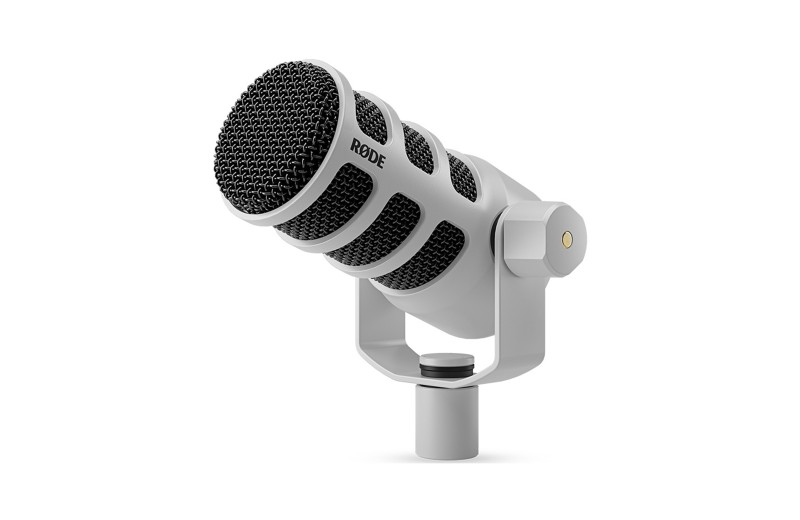 Rode Podmic-White Δυναμικό Podcasting Μικρόφωνο (Limited Edition)