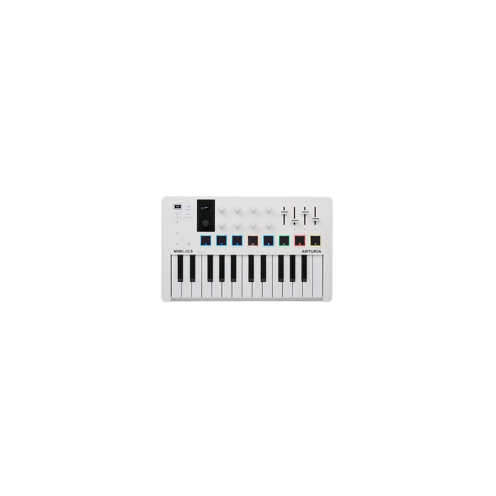 Arturia Minilab 3 White MIDI keyboard with 25 keys
