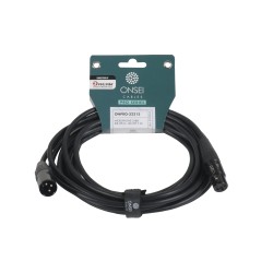 Onsei ONPRO-31315 Καλώδιο μικροφωνικό 3-pin XLR Αρσενικό σε 3-pin XLR Θηλυκό 5m με REAN connectors