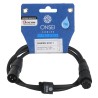 Onsei ONIPRO-32311 Καλώδιο μικροφωνικό 3-pin XLR Αρσενικό σε 3-pin XLR Θηλυκό 1m με REAN connectors και προστασία IP65
