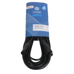 Onsei ONIPRO-323110 Microphone Cable 3-pin XLR Μale - 3-pin XLR Female 10m with REAN Connectors and IP65 Protection