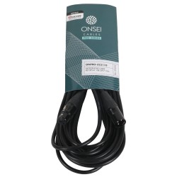 Onsei ONPRO-313110 Καλώδιο μικροφωνικό 3-pin XLR Αρσενικό σε 3-pin XLR Θηλυκό 10m με REAN connectors