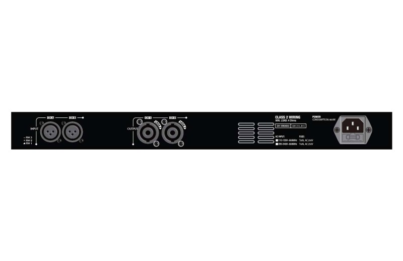 SHOW D500.2L Power Amplifier