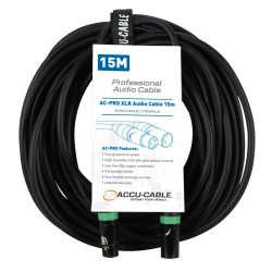Accu-cable AC-PRO XLR audio cable 15,0m