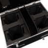 American DJ ADJ Touring Case 4x Focus Hybrid