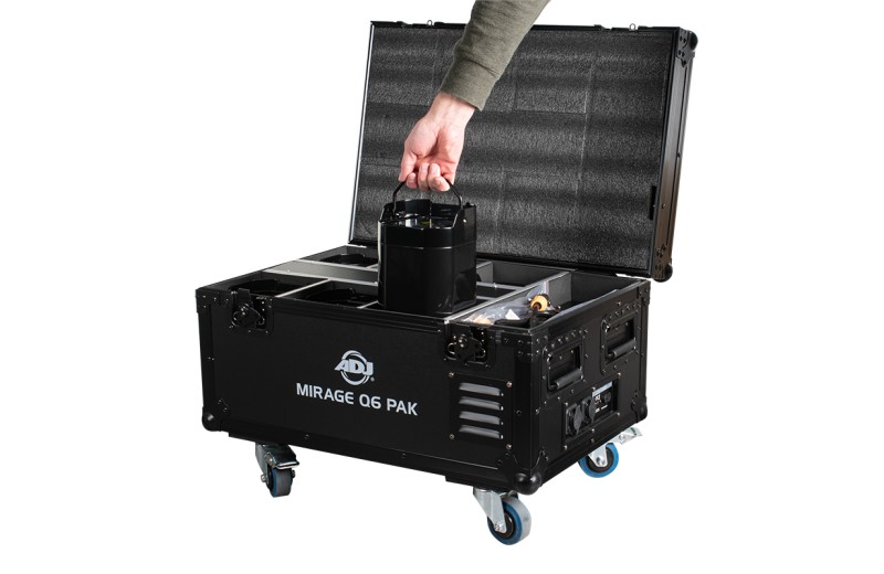 American DJ Mirage Q6 Pak Black