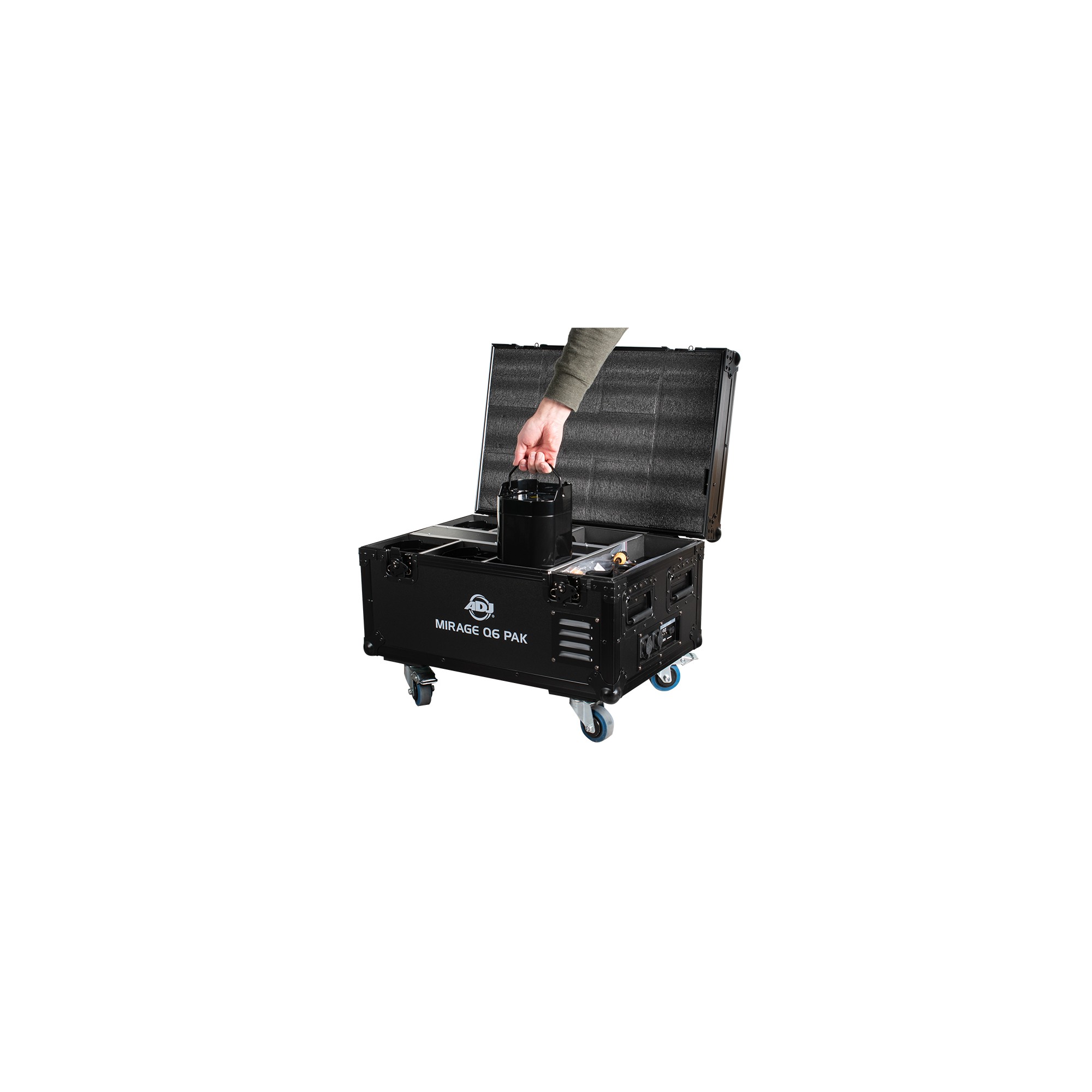 American DJ Mirage Q6 Pak Black