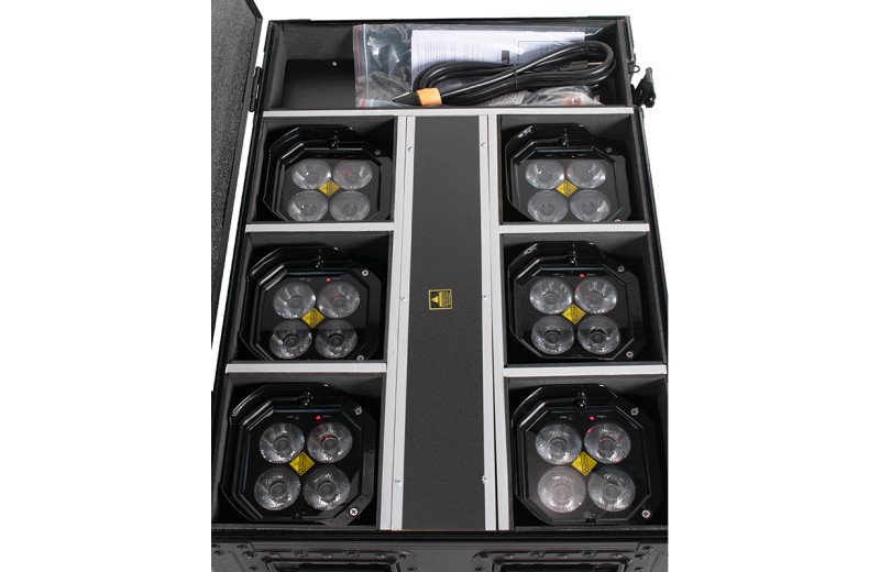 American DJ Mirage Q6 Pak Black