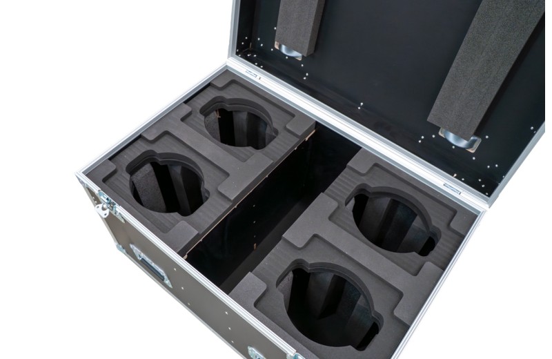 American DJ Rental Case 550 4x Vizi Beam RX2