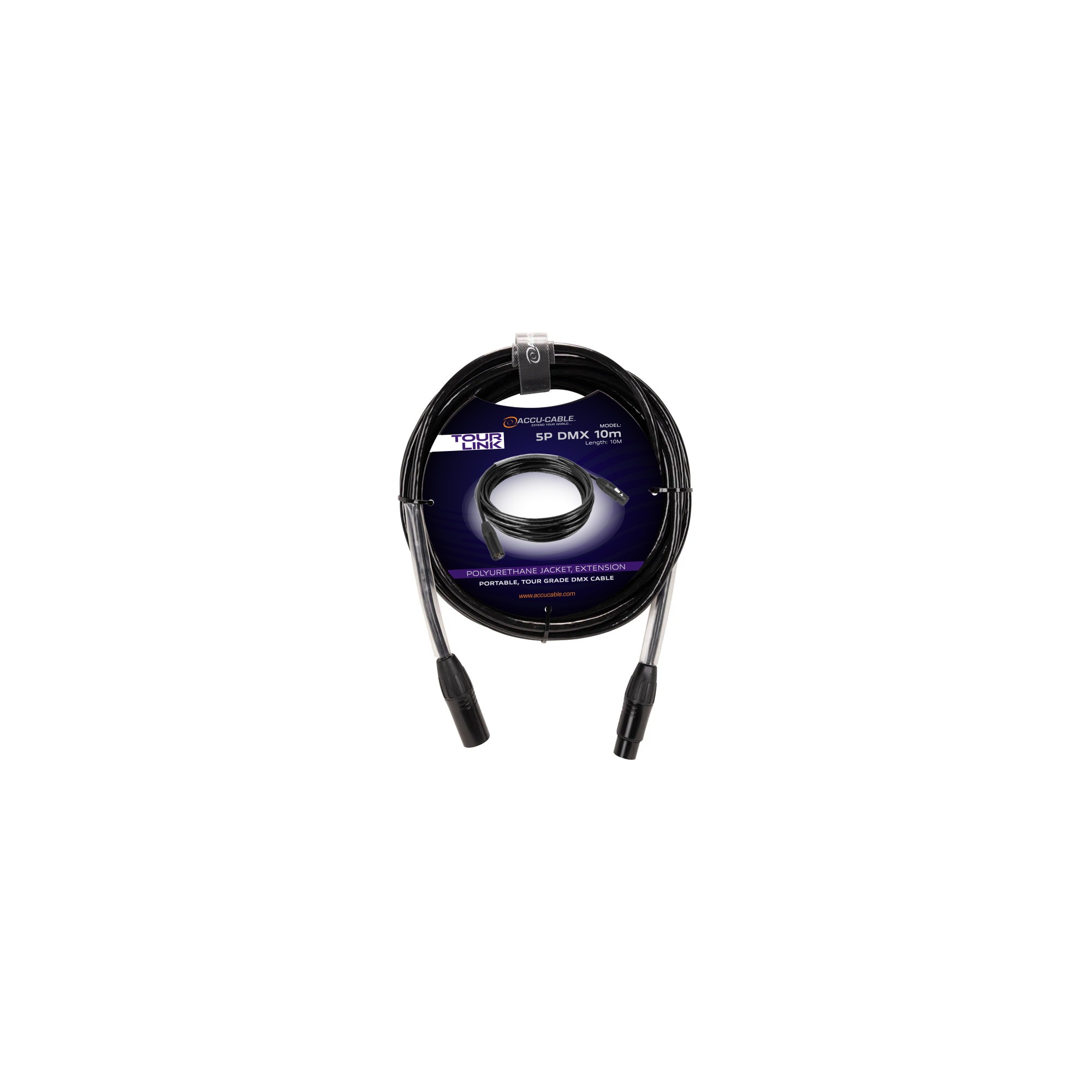 Accu-cable Tour Link 5P DMX 10m