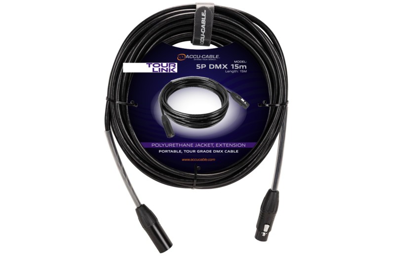Accu-cable Tour Link 5P DMX 15m