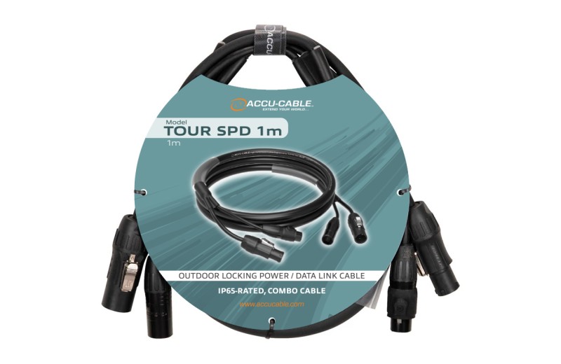 Accu-cable Tour SPD 1m