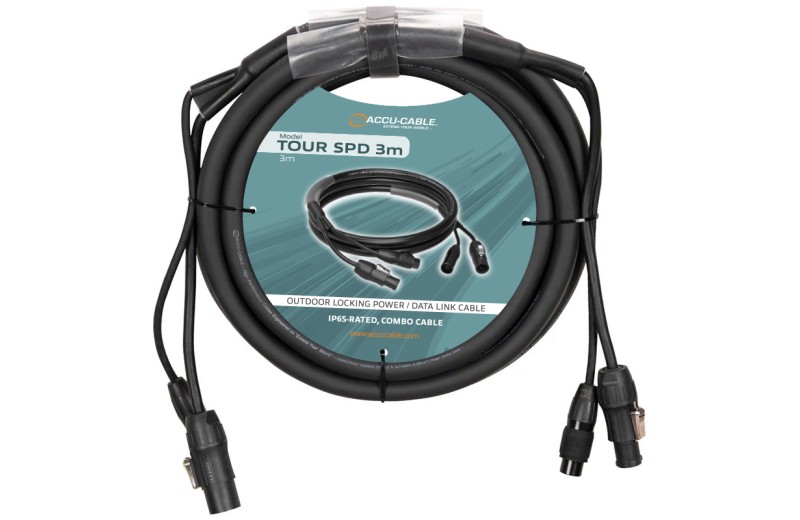 Accu-cable Tour SPD 3m
