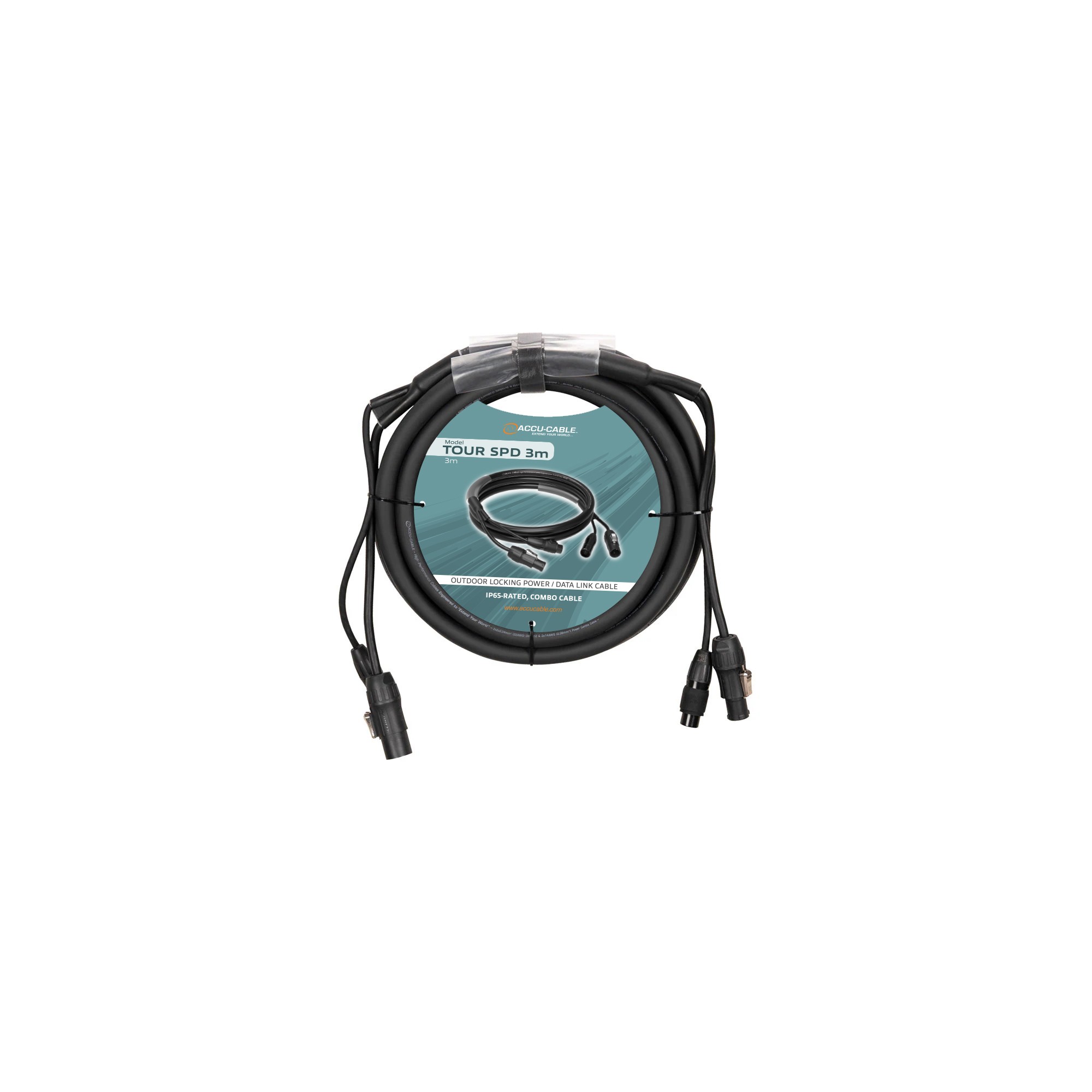 Accu-cable Tour SPD 3m