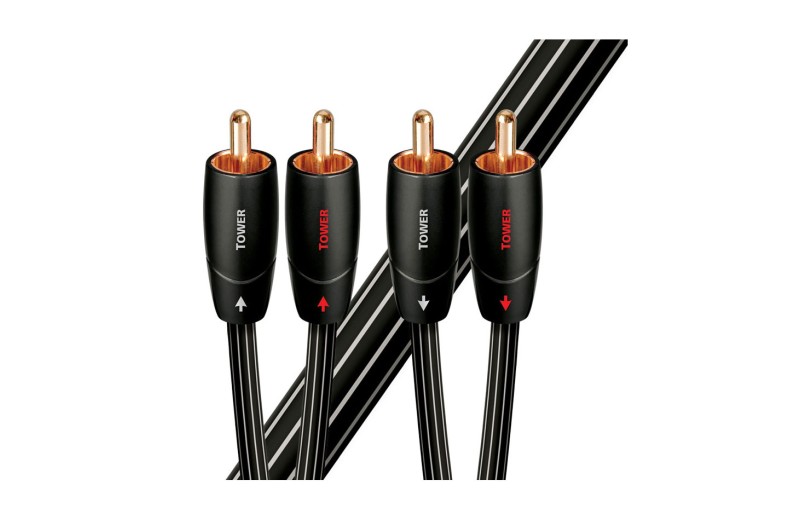 AUDIOQUEST TOWER 2X RCA - 2X RCA 0,6M