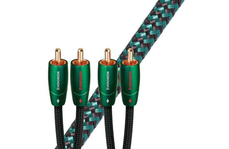 AUDIOQUEST EVERGREEN 2X RCA - 2X RCA 0,6M