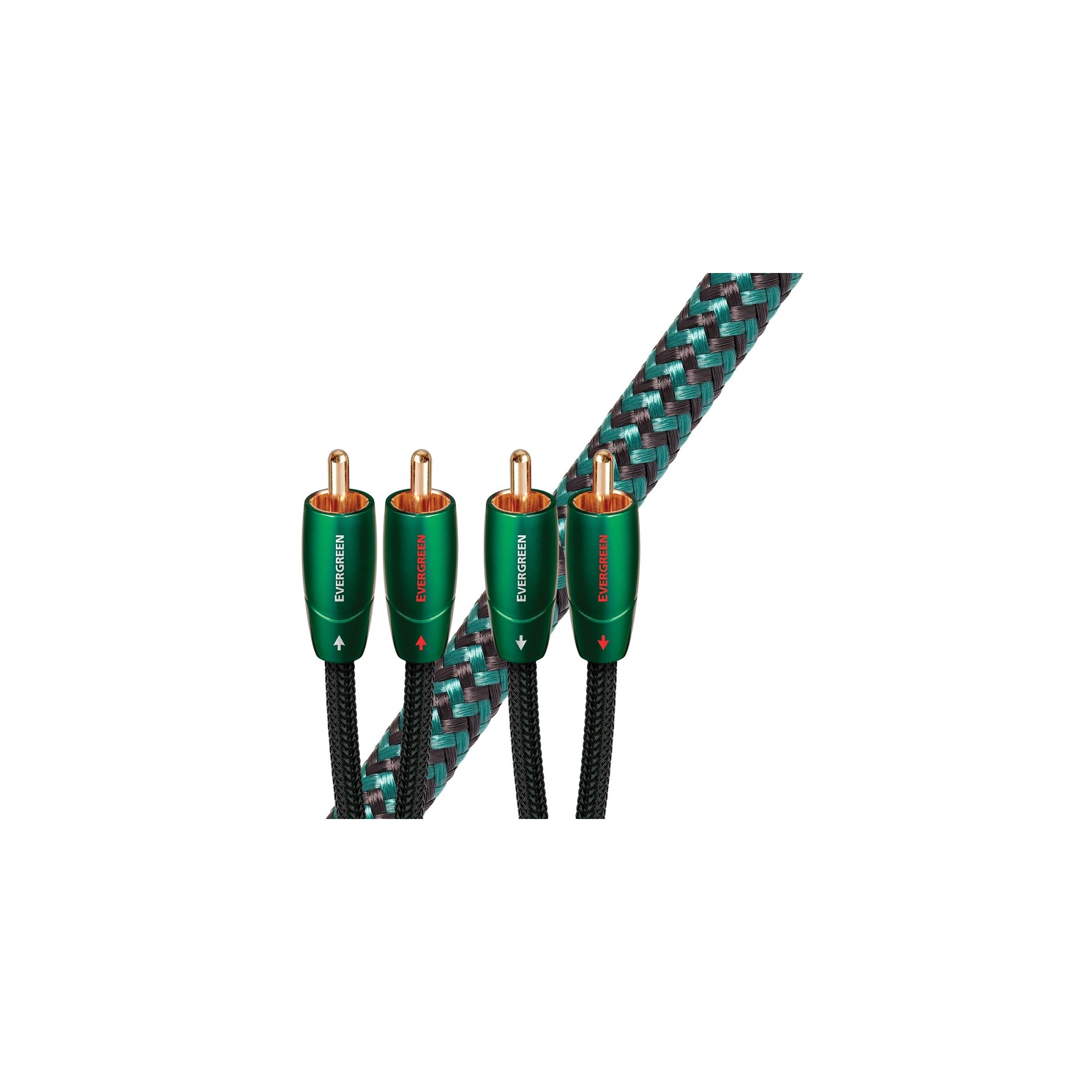AUDIOQUEST EVERGREEN 2X RCA - 2X RCA 1M