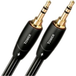 AUDIOQUEST TOWER 3,5MM MALE MINI - 3,5MM MALE MINI 0,6M