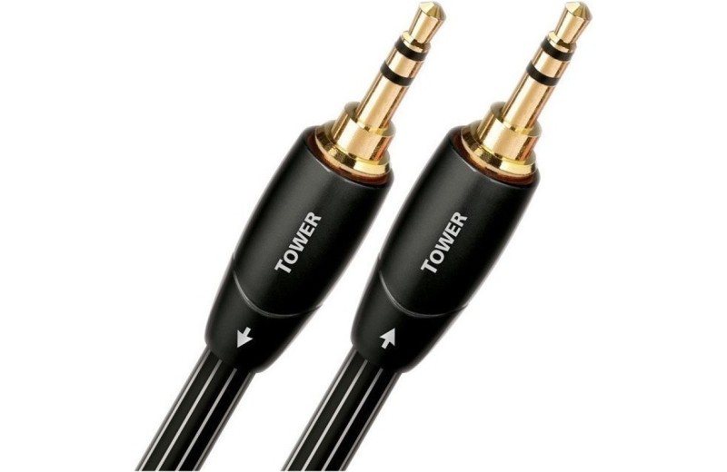 AUDIOQUEST TOWER 3,5MM MALE MINI - 3,5MM MALE MINI 1M