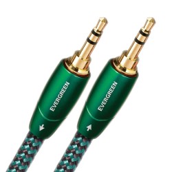 AUDIOQUEST EVERGREEN 3,5MM MALE MINI - 3,5MM MALE MINI 1,5M