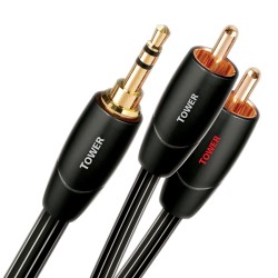 AUDIOQUEST TOWER 3,5MM MALE MINI - 2 X RCA 3M