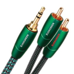 AUDIOQUEST EVERGREEN 3,5MM MALE MINI - 2 X RCA 0,6M