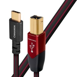 AUDIOQUEST CINNAMON USB-C MALE - USB-B MALE 1,5M