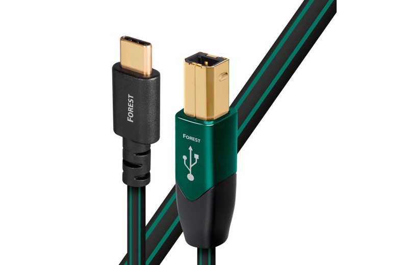 AUDIOQUEST FOREST USB-C MALE - USB-B MALE 1,5M