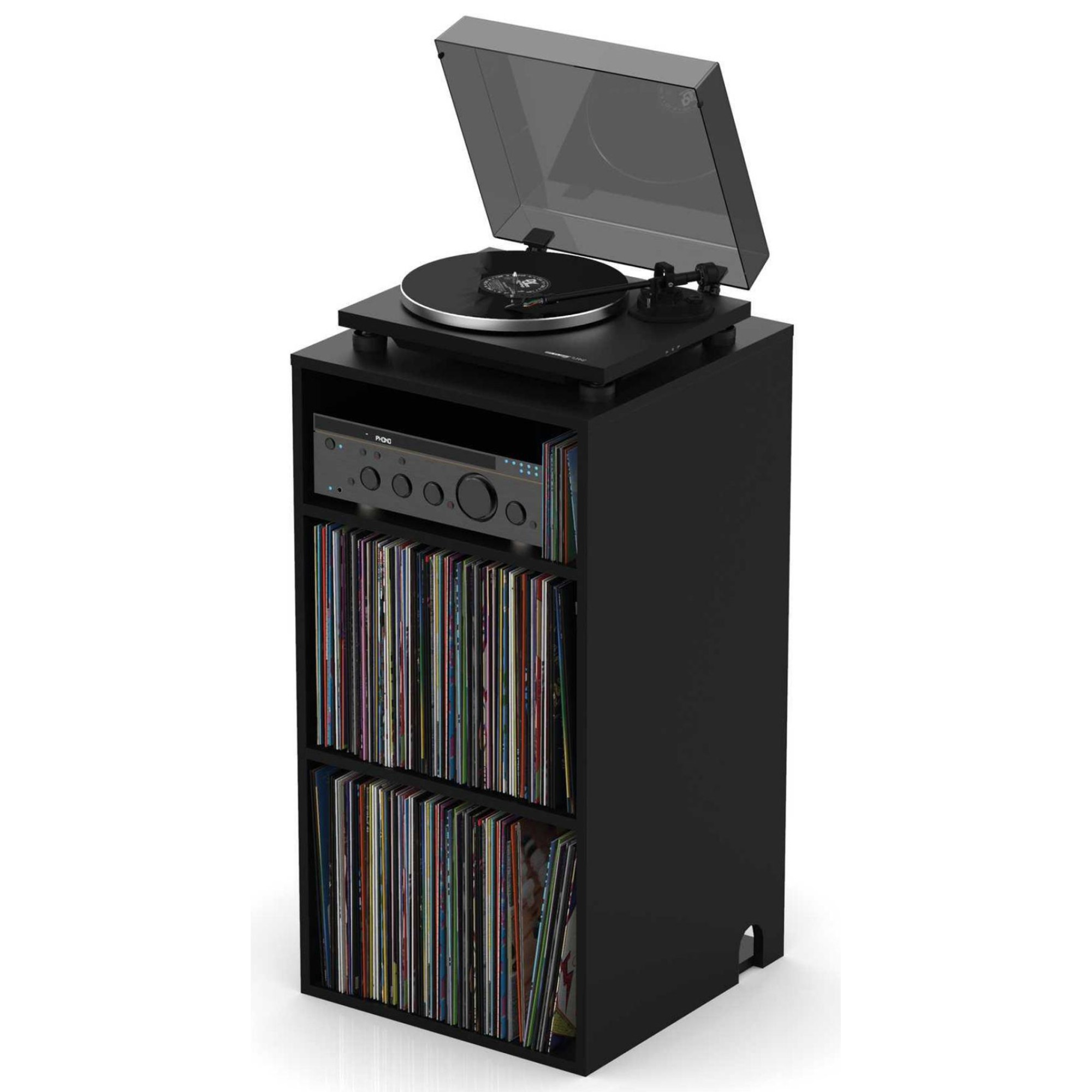 Glorious Modular Mix Rack Black dj mix station