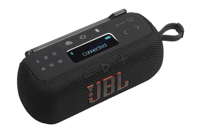 JBL Tuner 3 Waterproof Bluetooth Speaker DAB/FM Radio Black
