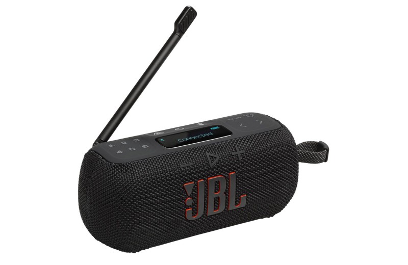 JBL Tuner 3 Waterproof Bluetooth Speaker DAB/FM Radio Black