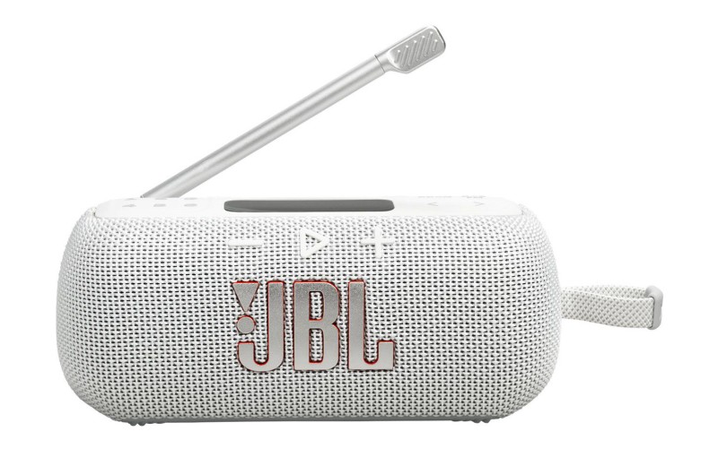 JBL Tuner 3 Waterproof Bluetooth Speaker DAB/FM Radio White