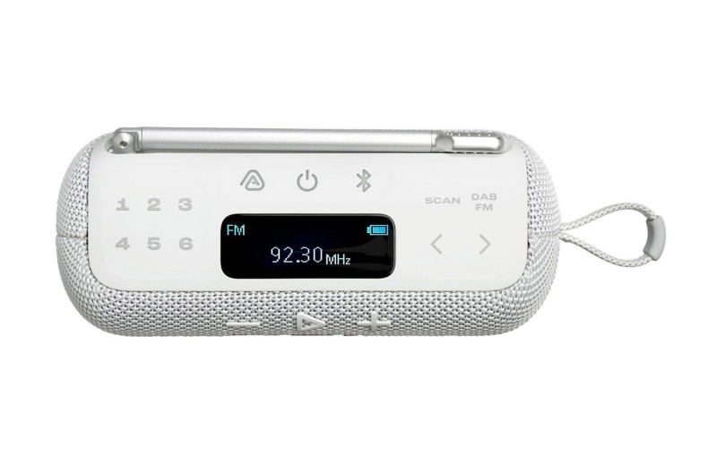 JBL Tuner 3 Waterproof Bluetooth Speaker DAB/FM Radio White