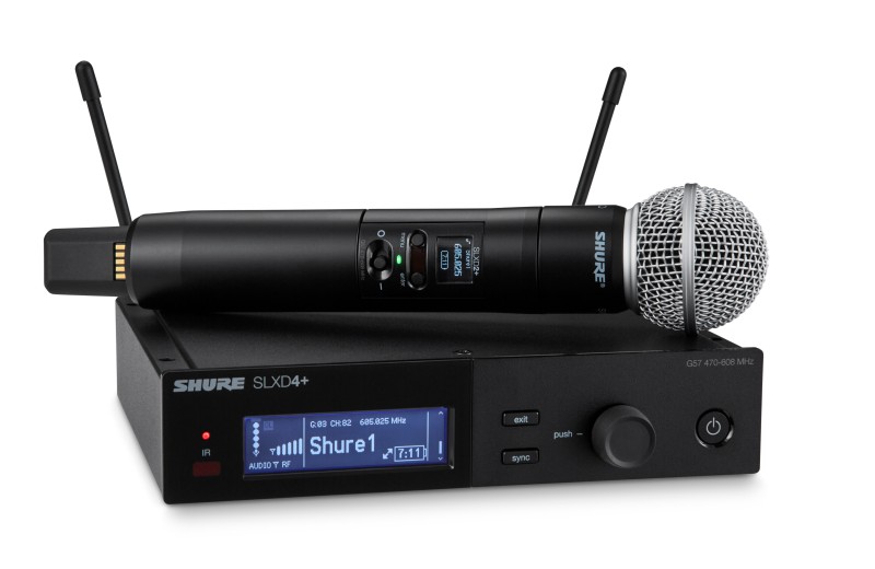 Shure SLXD24+/SM58