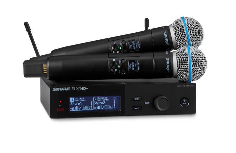 Shure SLXD24D+/B58
