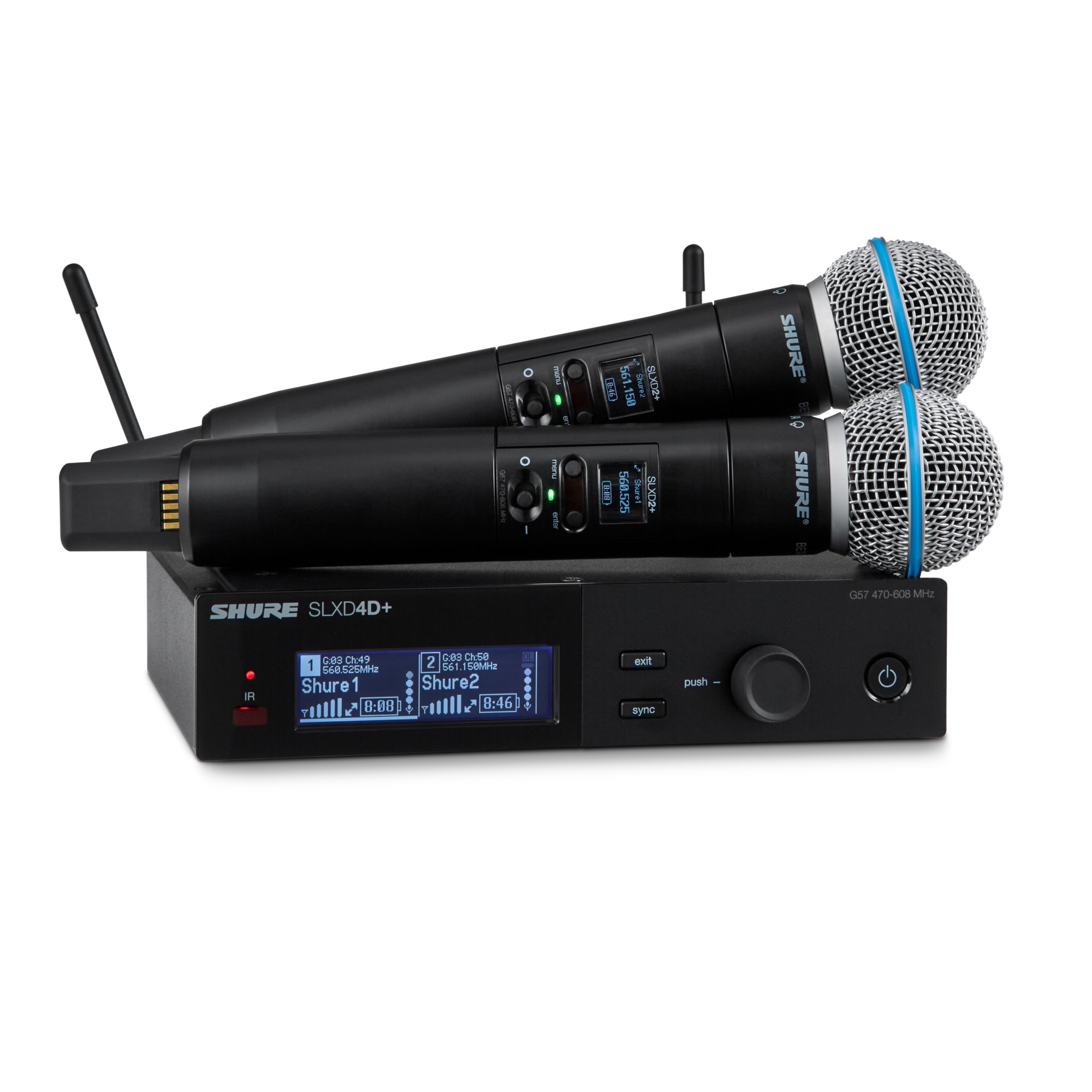 Shure SLXD24D+/B58