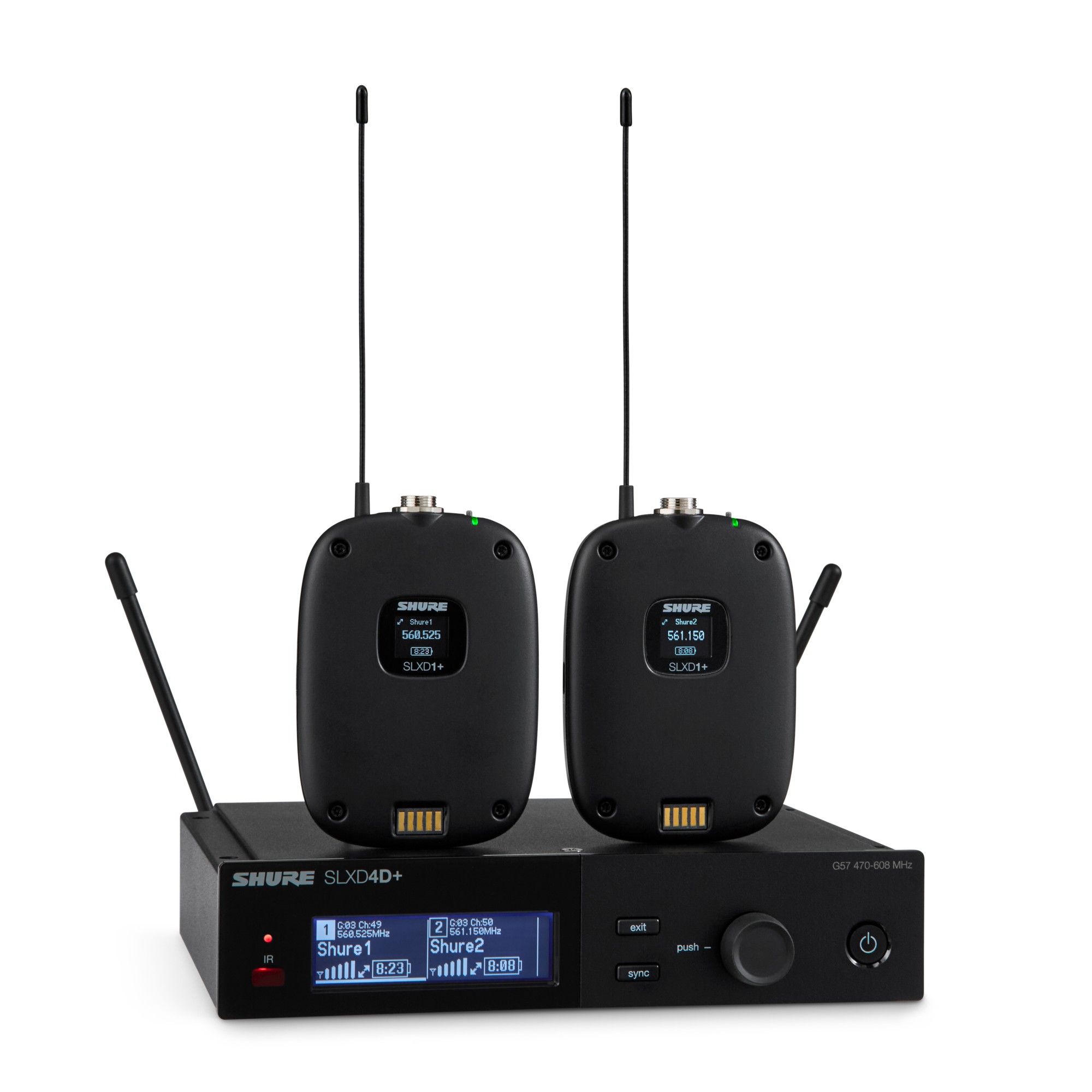 Shure SLXD14D+ Ασύρματο Σύστημα Οργάνου / Μικροφώνου