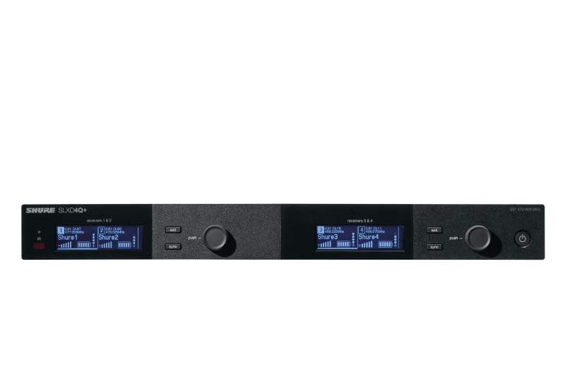 Shure SLXD4Q+ Quad channel receiver