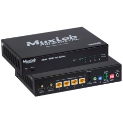 Muxlab HDMI / HDBT 1x4 Splitter, UHD-4K, US