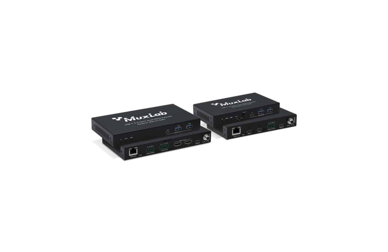 Muxlab USB-C 3.2 Gen1 Dual HDMI Extender Kit, 100m 500536