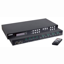 Muxlab HDMI 2.0 4x4 Seamless Matrix Με VW & MV