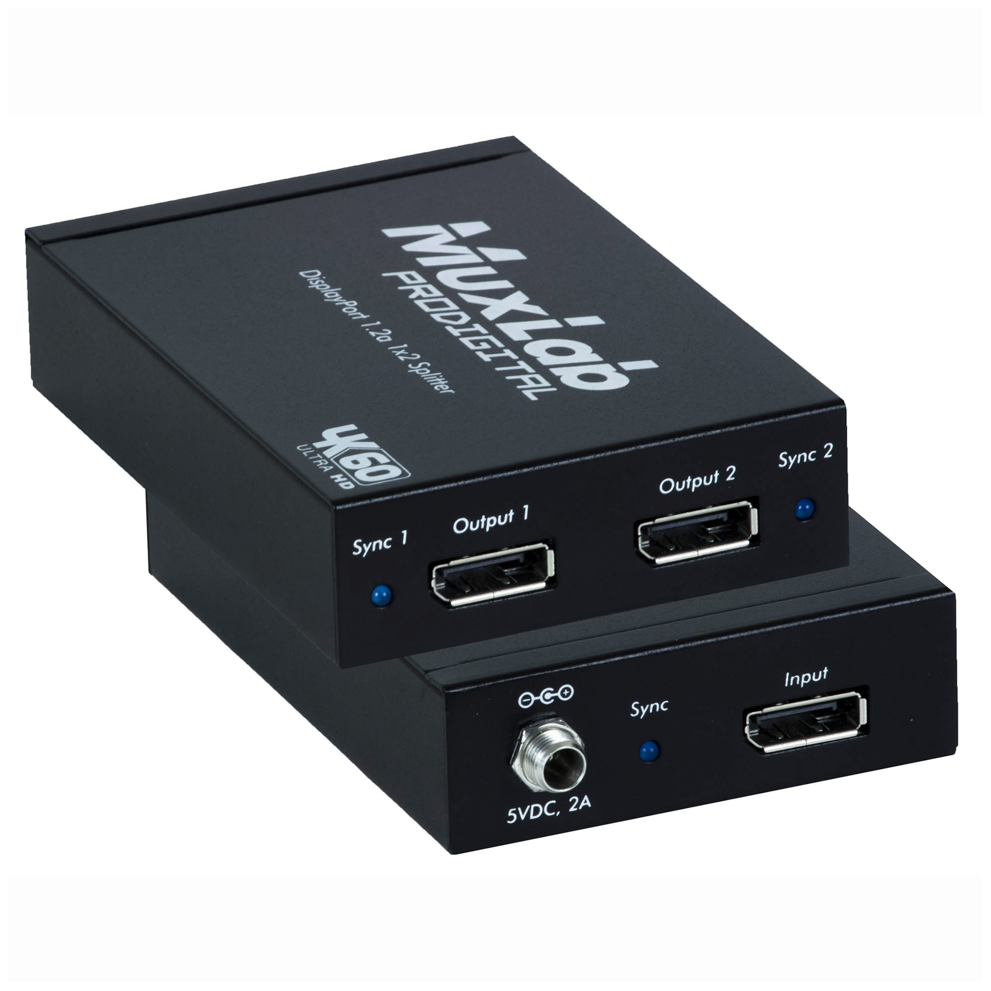 Muxlab DisplayPort 1.2a 1x2 Splitter, SST