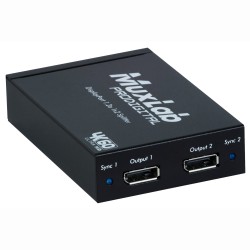Muxlab DisplayPort 1.2a 1x2 Hub, MST