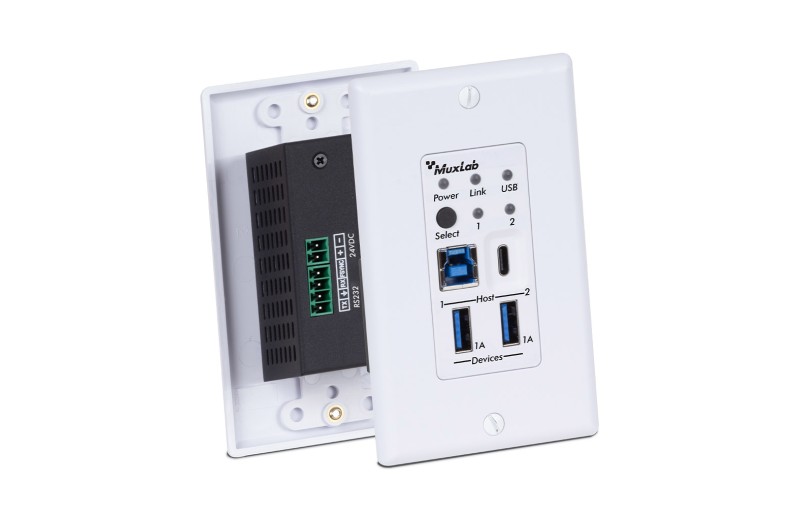 Muxlab USB-C 3.2 Gen1 4-Port WP Extender Kit, 100m 500535