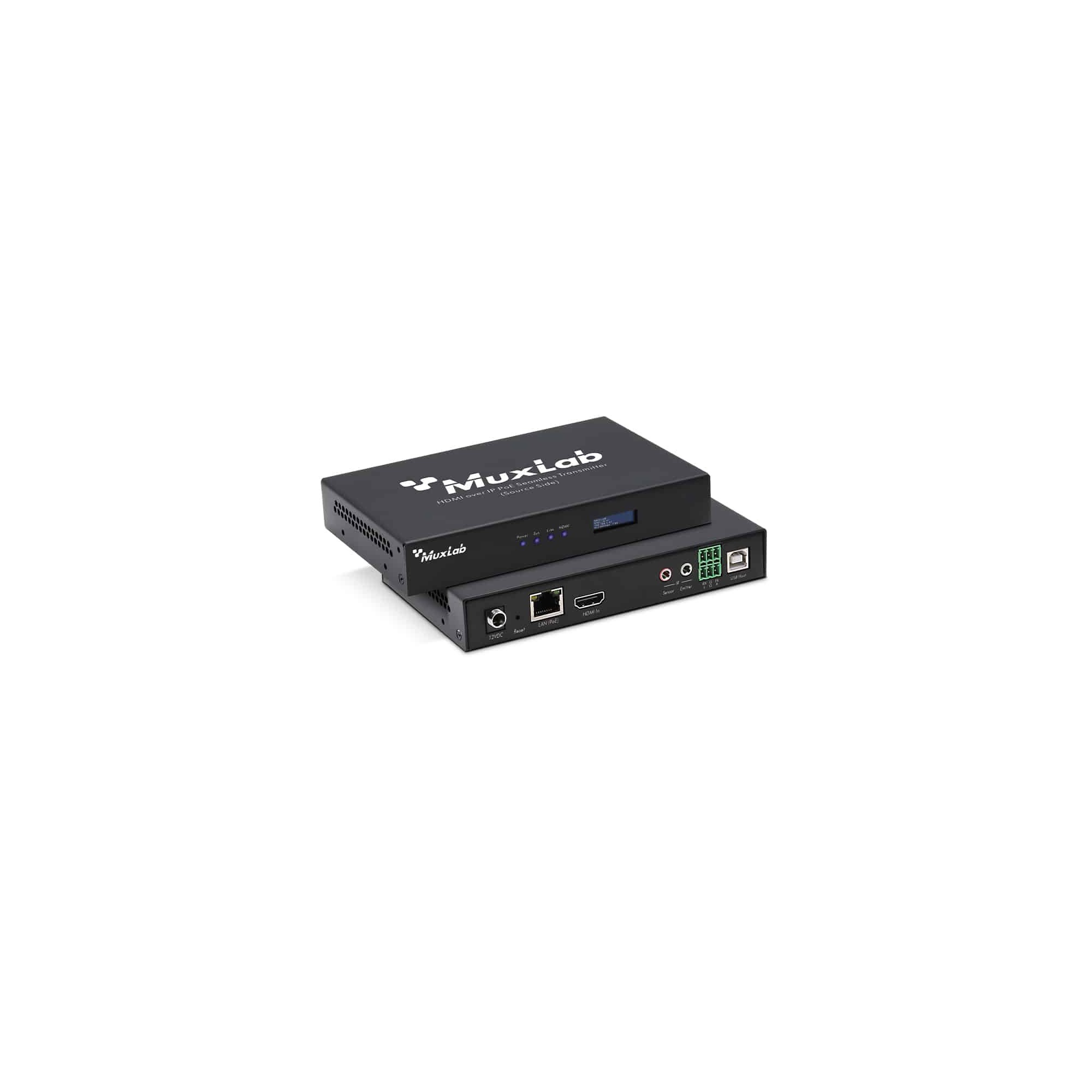 Muxlab HDMI over IP PoE Seamless Transmitter, 1080P