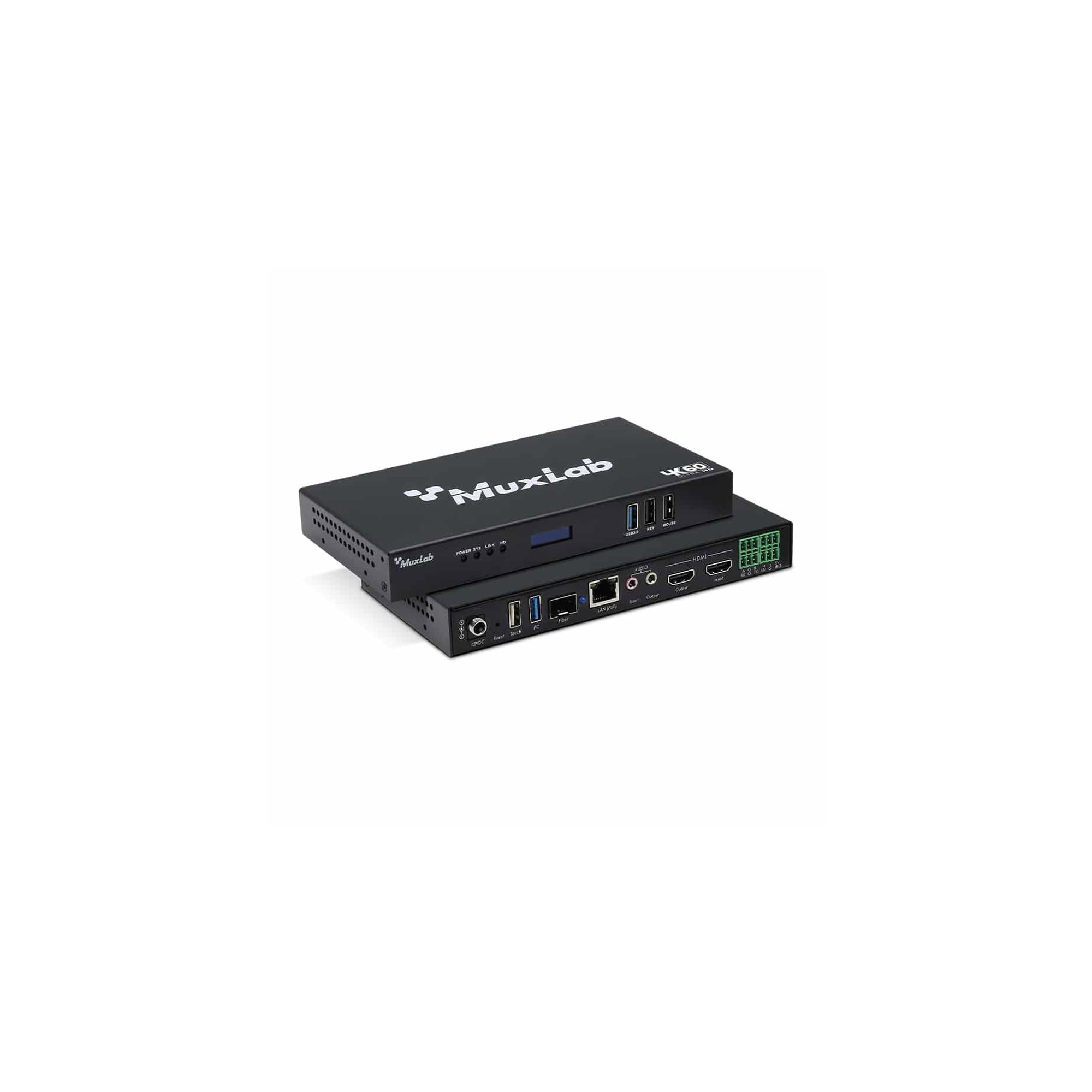 Muxlab HDMI over IP PoE Seamless Transceiver, 4K60